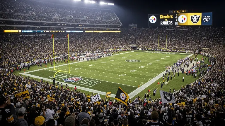 steelers vs las vegas raiders stats