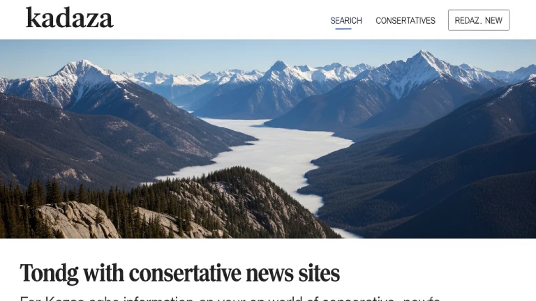 kadaza conservative news sites
